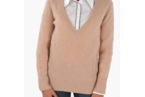 Bild von ARMANI EXCHANGE Mohair Blend V-Neck Sweater