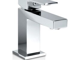 Bild von Chrome Mono Basin Mixer Tap – Cube