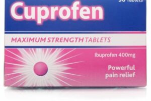 Bild von Cuprofen Maximum Strength 400mg – 96 Tablets