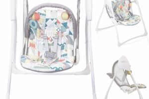 Bild von Graco Baby Delight Swing – Patchwork Grey