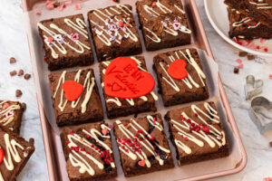 Bild von Artisan Valentines Brownies