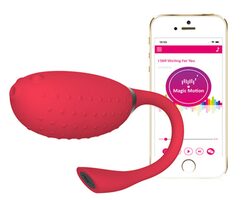 Bild von Egg Vibrator Magic Motion Fugu Red