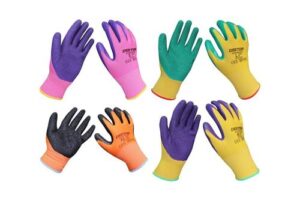 Bild von Dekton Latex-Coated Gardening Gloves: One Pair