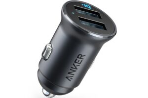 Bild von Anker PowerDrive 2 Alloy Metal Mini Car Charger- Black