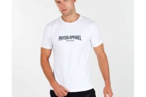 Bild von Physiq Apparel Established TShirt – White – male