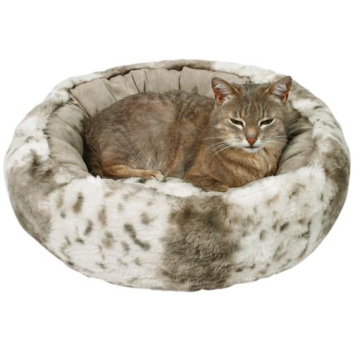 Bild von Trixie Leika Plush Dog Bed White/Light Brown – 50cm