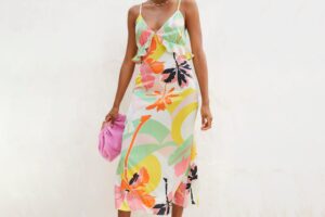 Bild von Never Fully Dressed Palm Hannah Dress