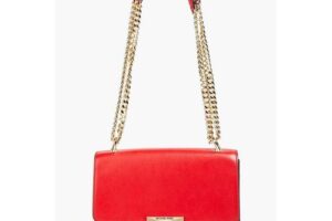 Bild von Leather Shoulder Bag – Red – MICHAEL Michael Kors Shoulder Bags