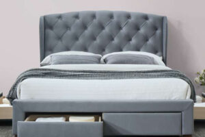 Bild von Haikou King Bed Grey