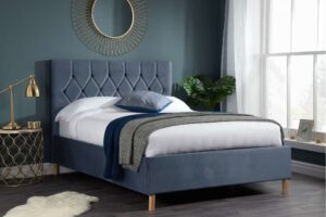 Bild von Paisley Double Bed Grey