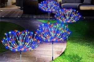 Bild von Sensual Sale Co Set Of 4Pcs Solar Firework Lights   Wowcher