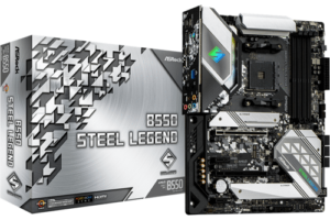 Bild von ASRock B550 Steel Legend AMD B550 Socket AM4 ATX Motherboard