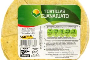 Bild von Guanajuato Pre Cut Yellow Corn Tortilla for Frying 10x1kg Case