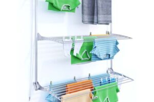 Bild von Foxydry Tower 150 tower clothes airer with foldable racks
