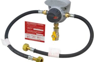 Bild von Clesse Automatic High Pressure Changeover LPG Propane Gas Regulator Ki