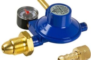 Bild von Cavagna Marine Single Stage Propane Regulator with Gauge