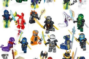 Bild von VeryGoodToy 24PCS Figures With Weapon Ninja Kai Cole Jay Zane Lloyd Nya Building Blocks Kids Toy Gift