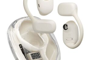 Bild von Blackview AirBuds 100 IP68 Waterproof Bluetooth 5.3 Open-ear TWS Earbuds with Earhooks White
