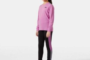 Bild von Helly Hansen Junior HH Lifa Active Base Layer Set Pink 140/10 – Meta Pink – Unisex