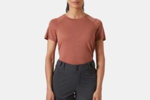 Bild von Helly Hansen Women’s Durawool T-shirt Beige M – Cedarwood Beige – Female