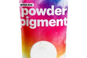 Bild von Hemway Grout Powder Pigment   Metallic Chalk White   Tile Grout, Epoxy Resin