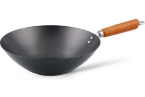 Bild von Ken Hom Woks Classic Non-Stick Carbon Steel Wok 31cm