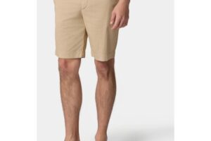 Bild von Brooks Brothers Stretch Cotton Gabardine Bermuda Shorts – Man Shorts And Sweatpants Sand 36