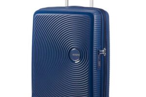 Bild von American Tourister Soundbox 55cm 4-Wheel Expandable Cabin Case – Midnight Navy