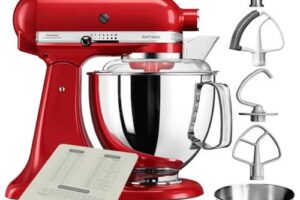 Bild von KitchenAid Artisan Mixer 175 Empire Red with FREE Gift