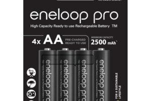 Bild von Panasonic Eneloop Pro AA 2500mAh Rechargeable Batteries   4 Pack