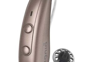 Bild von Signia Pure Charge & Go IX 5 – SANDY BROWN / Without Telecoil (IX) / Left